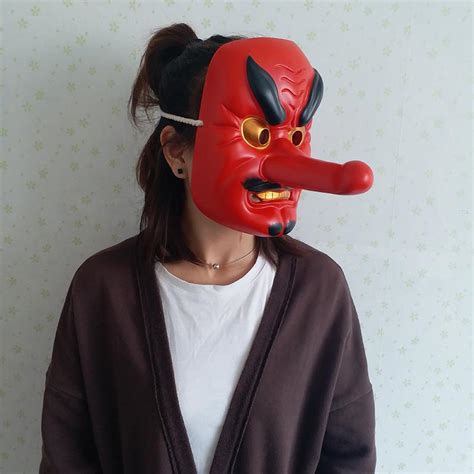 Japanese Tengu Mask - Japonalia