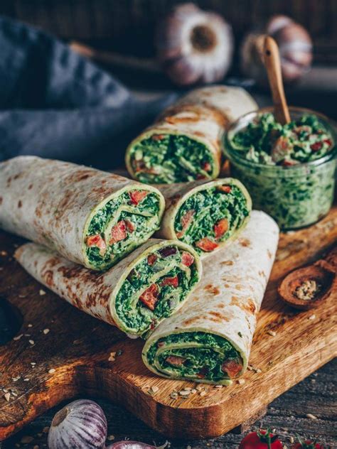 Spinach Wrap Recipe Vegan