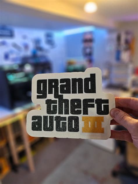 GTA-3-Logo-Wall Art by Tommy Gun - MakerWorld