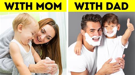 MOM VS DAD - YouTube