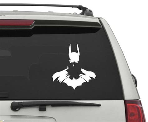 Batman Car Decal Batman Logo Decal Batman Car Sticker Batman Bumper ...