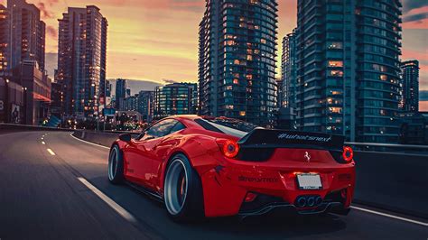 Ferrari 458 City 4k, HD Cars, 4k Wallpapers, Images, Backgrounds ...