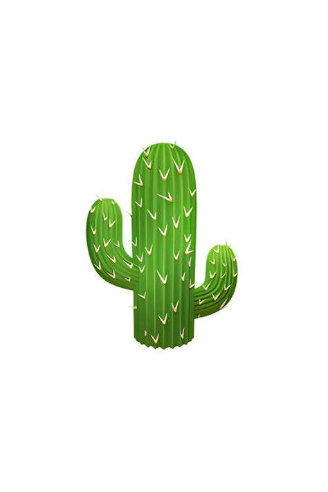 Green Cactus, Cactus Plants, Apple Emojis, Emoji Dictionary, Desert ...