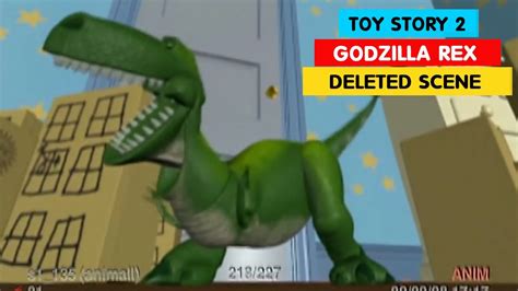 Toy Story 2 | Godzilla Rex Deleted Scene | Pixar Animation ...