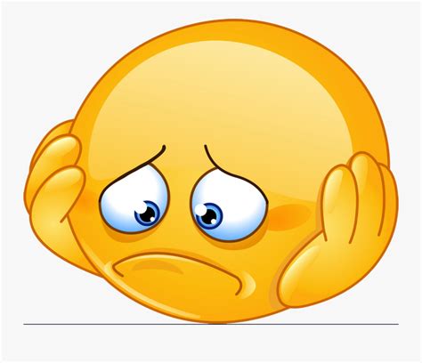 Sad Faces - Depressed Emoticon , Free Transparent Clipart - ClipartKey