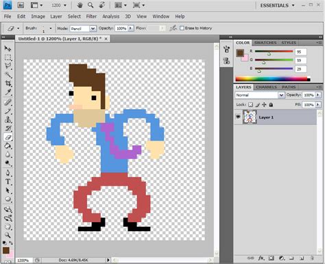 how do i pixel art