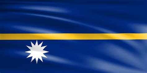 Nauru's flag | Wagrati