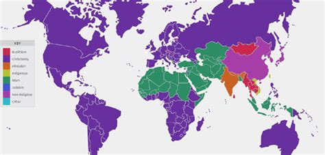 Maps Mania: The Geography of the World's Religions