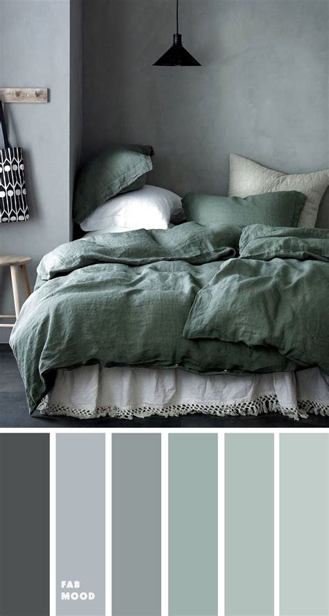 Grey green bedroom color palette - Fabmood | Wedding Colors, Wedding ...