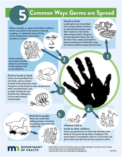 5 Common Ways Germs are Spread - MN Dept. of Health