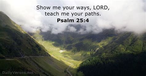 Psalm 25:4 - Bible verse - DailyVerses.net