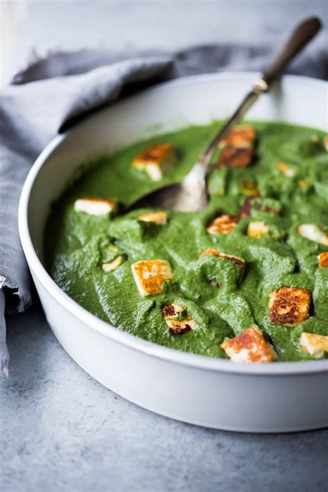 The BEST Homemade Palak Paneer Recipe | Feasting At Home