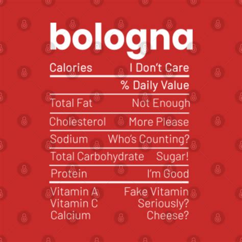 Bologna Nutrition Facts Meat Lover Nutrition Facts - Nutrition Facts ...