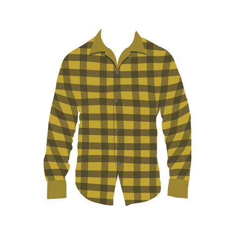 FLANNEL SHIRT VECTOR Flannel Shirt Clipart Plaid Shirt - Etsy