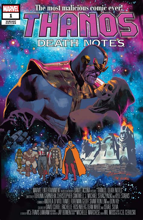 Thanos: Death Notes (2022) #1 (Variant) | Comic Issues | Marvel