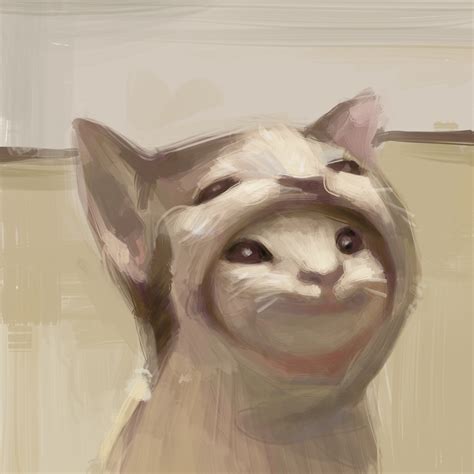 ArtStation - cat meme