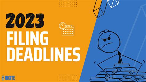 2023 Tax Deadline & Important Extension Filing Dates - Incite Tax