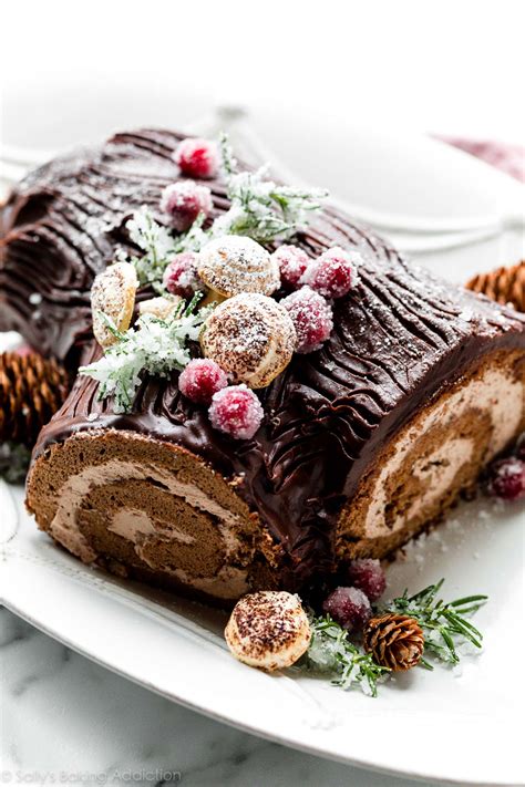 Chocolate Hazelnut Yule Log | The Cake Boutique