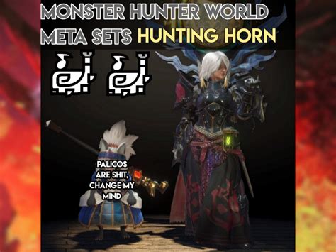 [MHW]JhoJho's Hunting Horn Sets | Monster Hunter Amino