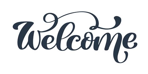 Welcome Sign Vector at Vectorified.com | Collection of Welcome Sign ...