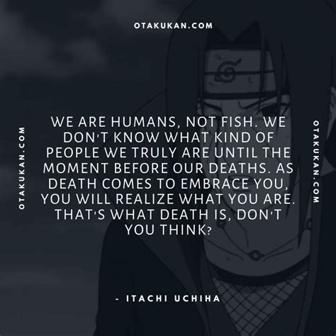 Best Itachi Uchiha Quotes | OtaKuKan