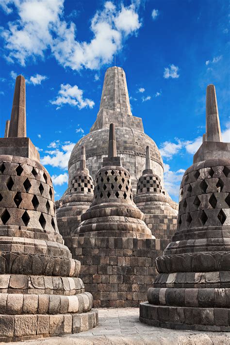 Borobudur | Gambar arsitektur, Borobudur, Sejarah kuno