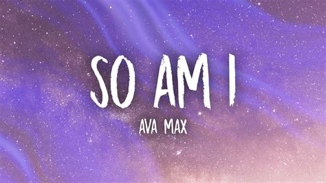 Ava So Am I : Ava Max Performs 'So Am I' on 'Jimmy Kimmel Live' - Watch ...