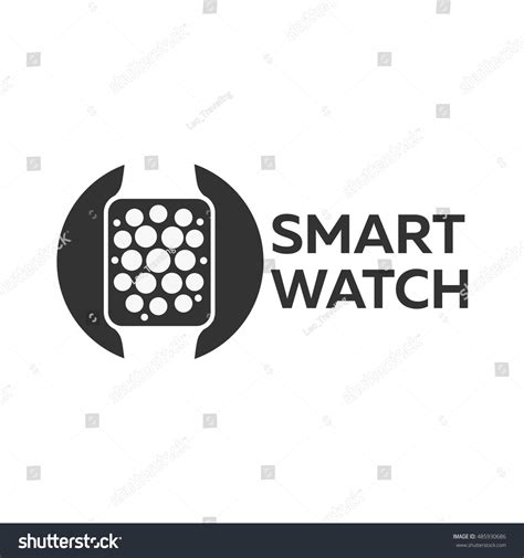 Smart Watch Logo Vector Illustration Stock Vector (Royalty Free ...