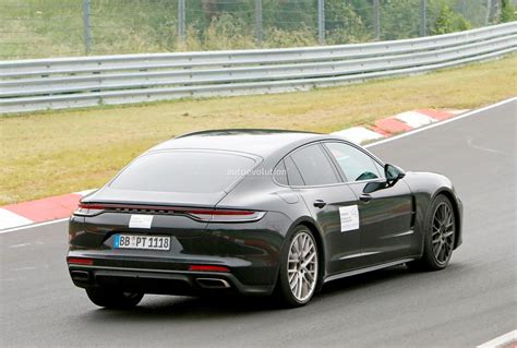 2023 Porsche Panamera Facelift Spied Flaunting Large Side Intakes ...