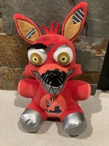 Five Nights At Freddys NIGHTMARE FOXY 8" Stuffed Plush 2016 Funko FNAF ...