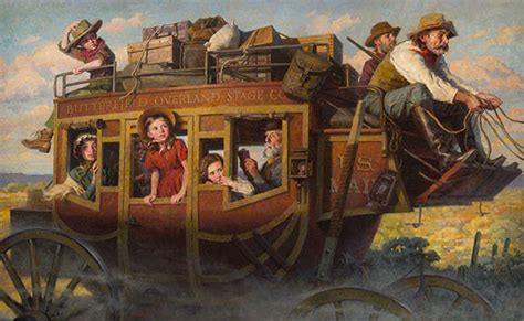 The Stagecoach Journey - Fine Art Publishing