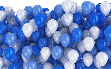 Flipkart.com | nature creation Solid PO100 Balloons (50 Blue, 50 White ...