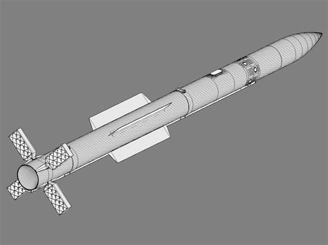 R-77 Missile 3d Model