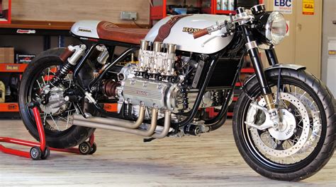 Valkyrie Power: GL1000 Goldwing Cafe Racer – BikeBound