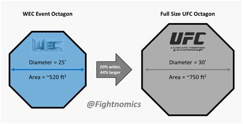 Ufc Octagon Dimensions