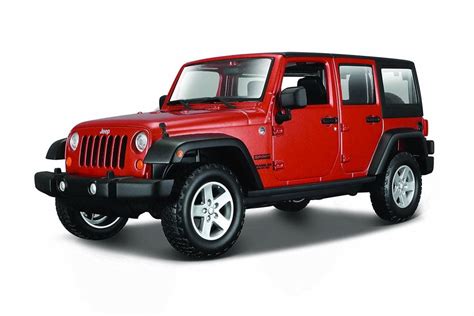 2015 Jeep Wrangler Unlimited, Orange - Maisto 31268OR - 1/24 Scale ...