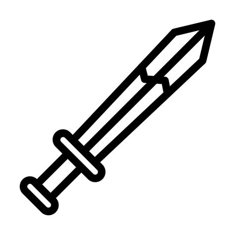 Broken Sword Icon Design 16210625 Vector Art at Vecteezy