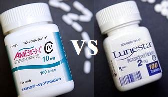 Ambien vs Lunesta - Drugs Details