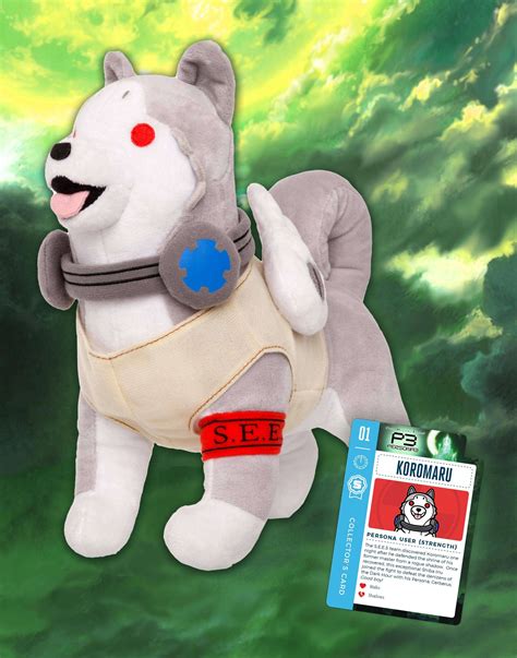 Persona 3 Koromaru Collector's Plush Announced by Sanshee - Persona Central