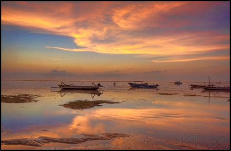 Bali Photo of the Week ~ Sanur Sunrise - Bali Floating Leaf