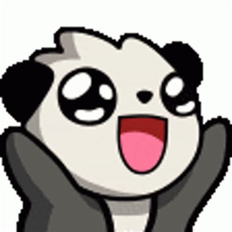 Roo Hyper Happy GIF - Cute Panda Cartoon Emoticon