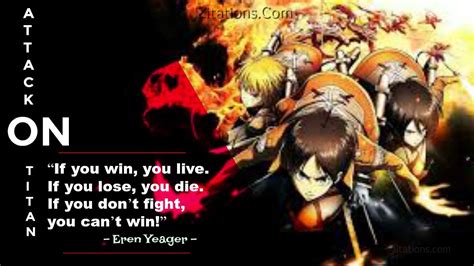 Attack On Titan Quotes - Top 10 Best - "SUPER Inspirational"