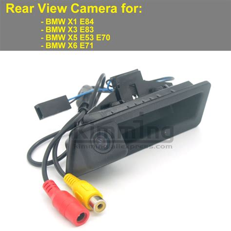 Car Rear View Camera for BMW X1 E84 X3 E83 X5 E53 E70 X6 E71 Wireless ...