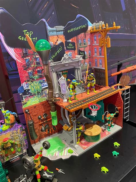 TMNT Mutant Mayhem Playmates Sewer Lair Playset on Amazon & EE - Toy Habits