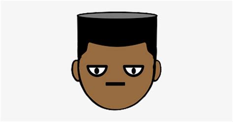 Black Guy Emoji - Face - Free Transparent PNG Download - PNGkey