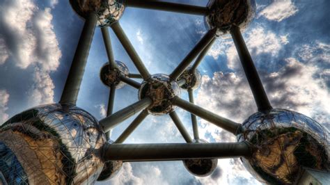 abstract, Atomium, Architecture, Belgium, Brussels Wallpapers HD ...