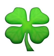 Ios Emoji Four Leaf Clover