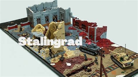 Lego WW2 Moc, Battle of Stalingrad - YouTube