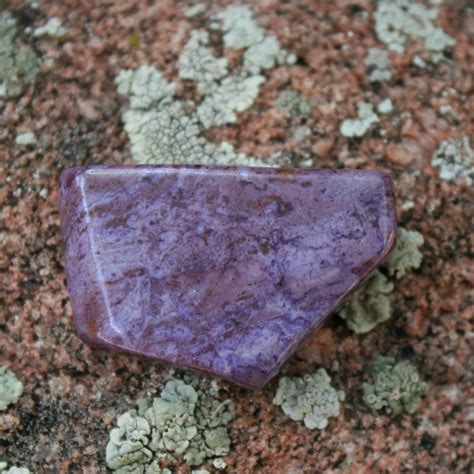 Purple Jade Polished Flat Stone from Turkey 1.32 x | Etsy | Purple jade ...