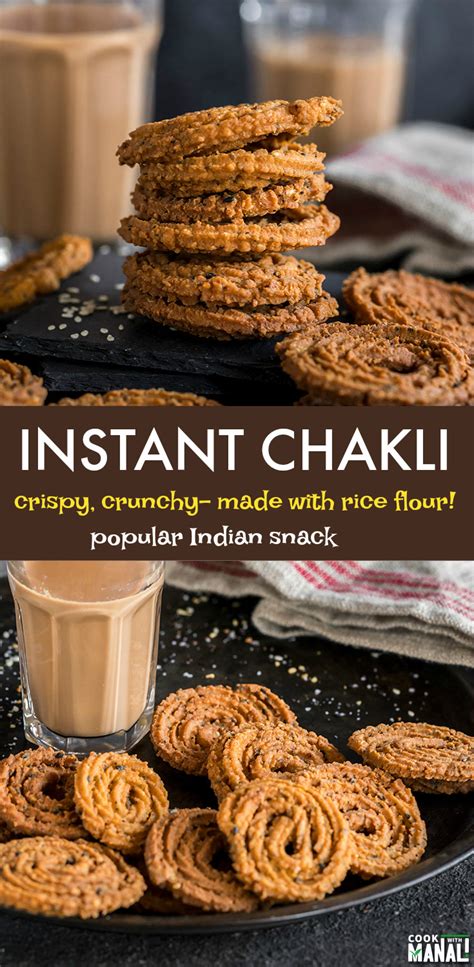 Chakli - Instant Rice Flour Chakli - Cook With Manali